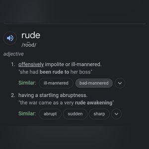 No RUDE Poshers Allowed